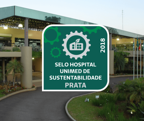 Selo Hospital Unimed de Sustentabilidade